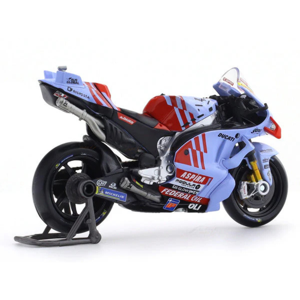 Maisto Original Ducati Gresini Racing Team 2024 Licensed Diecast Bike | 1:18 Scale (14 Years till Grown Ups)