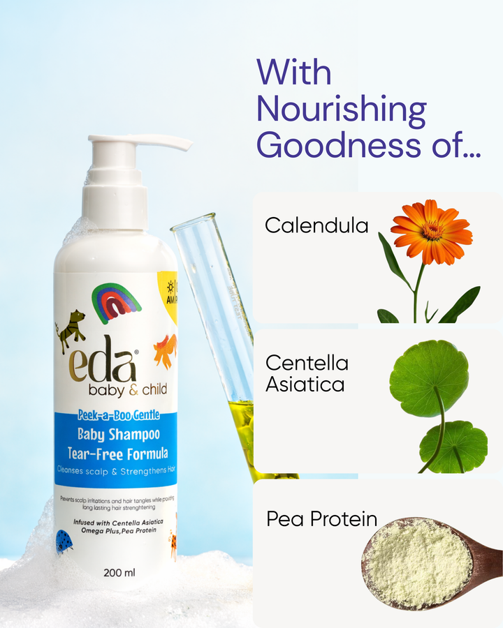Eda Baby Tear-Free Baby Shampoo - 200ml