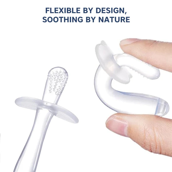 Hopop Easy Grip Silicone Teether for Teething Gums