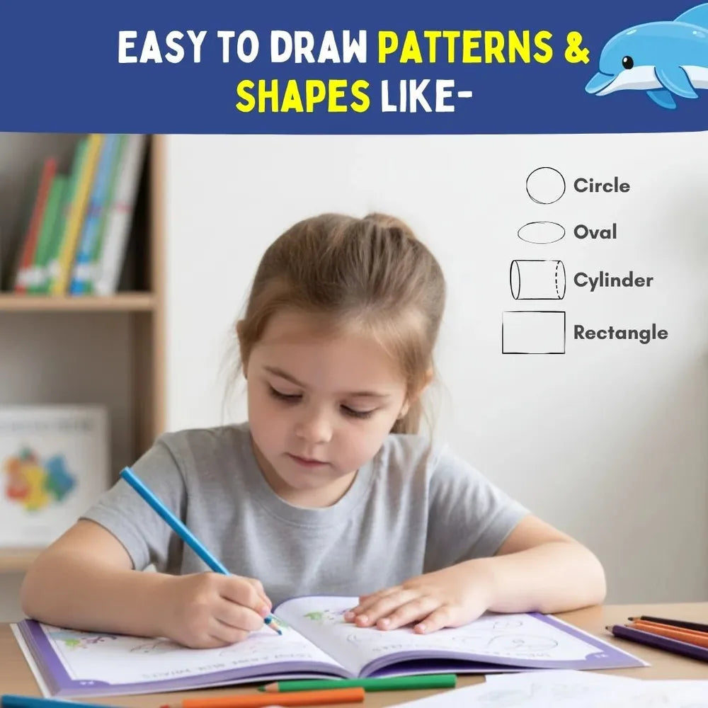 PepPlay Step by Step Drawing Book - Mystical Marine Life | Easy Drawing Practice for Kids