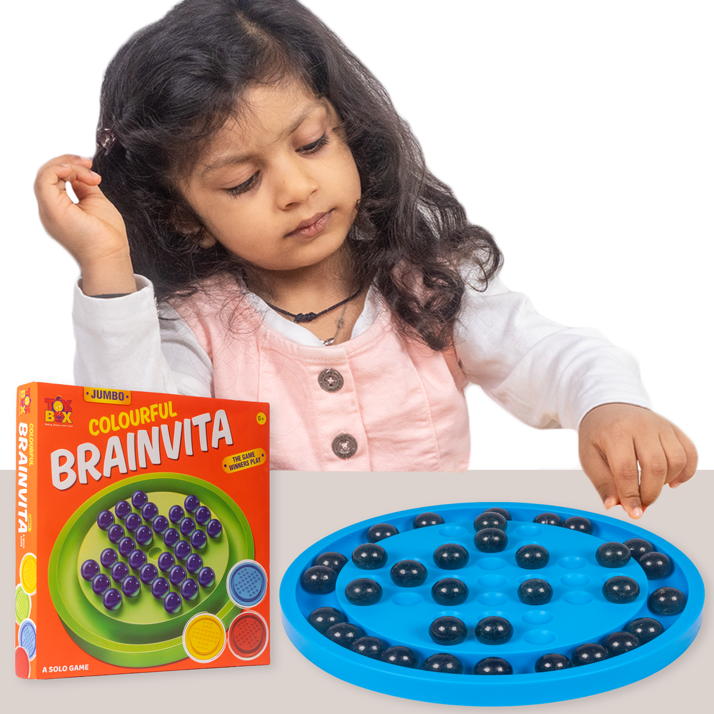 Return Gifts (Pack of 3,5,12) Colourful Brainvita- Jumbo