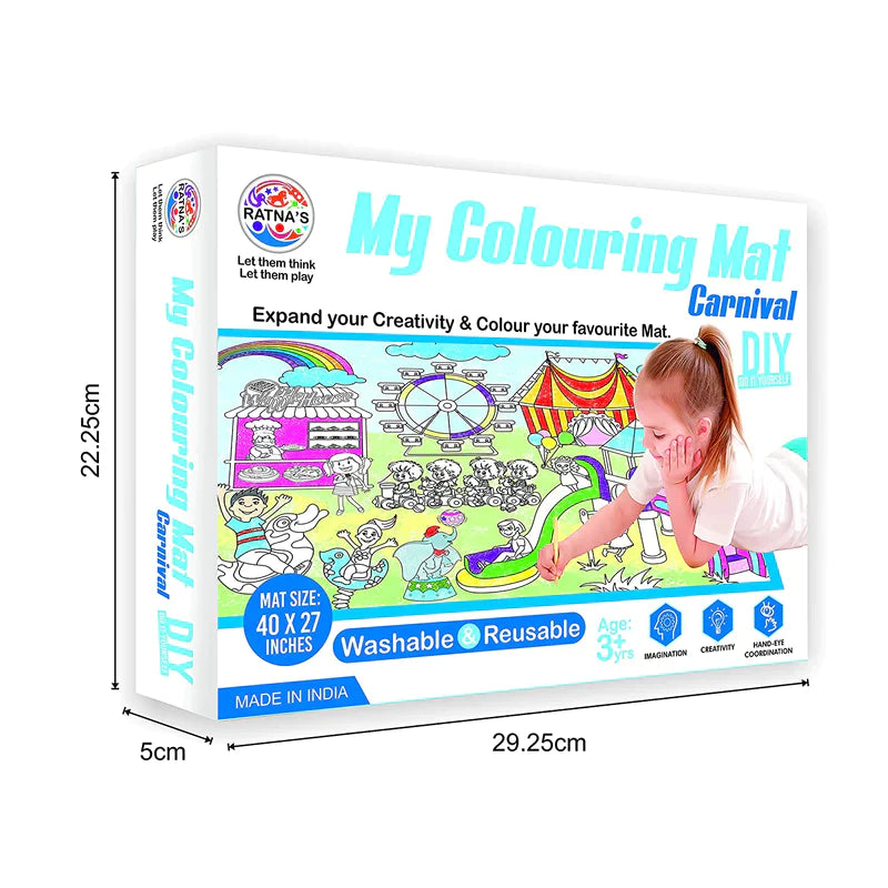 Return Gifts (Pack of 3,5,12) My Colouring Mat Washable & Reusable Mat for Kids