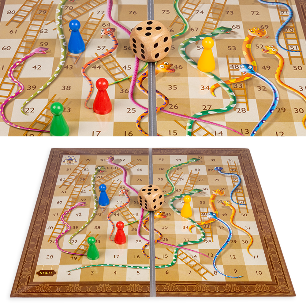 Return Gifts (Pack of 3,5,12) Ludo And Snake & Ladder Grand