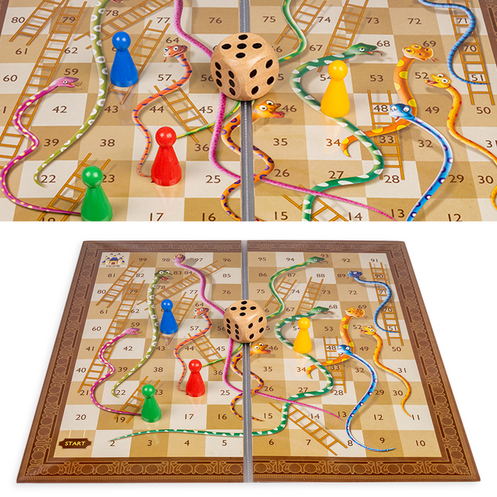 Return Gifts (Pack of 3,5,12) Ludo And Snake & Ladder Grand