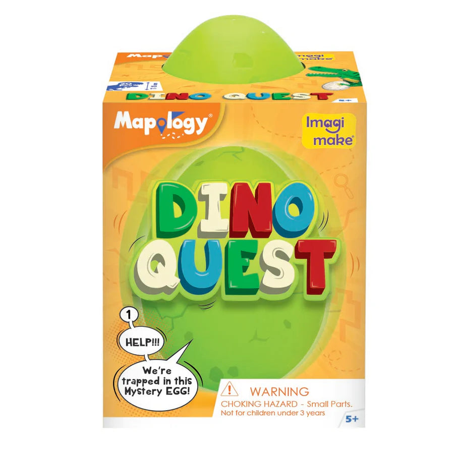 Mapology Dino Quest - Tyrannosaurus rex, Mosasaurus and Ankylosaurus