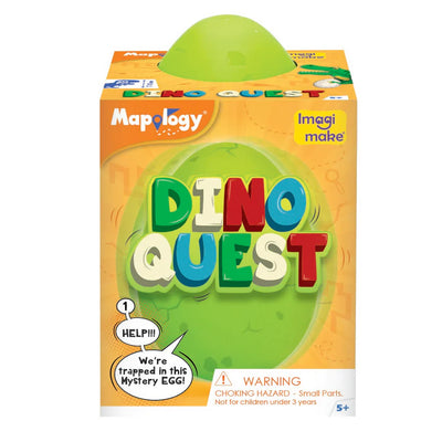 Mapology Dino Quest - Tyrannosaurus rex, Mosasaurus and Ankylosaurus