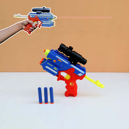 Hot Wheels Thunder Storm Blaster with Laser Pointer & 10 EVA Darts (4-8 Years)