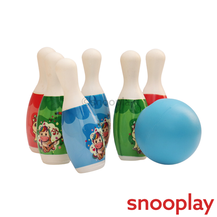 2 in 1 Unicorn Bowling Set