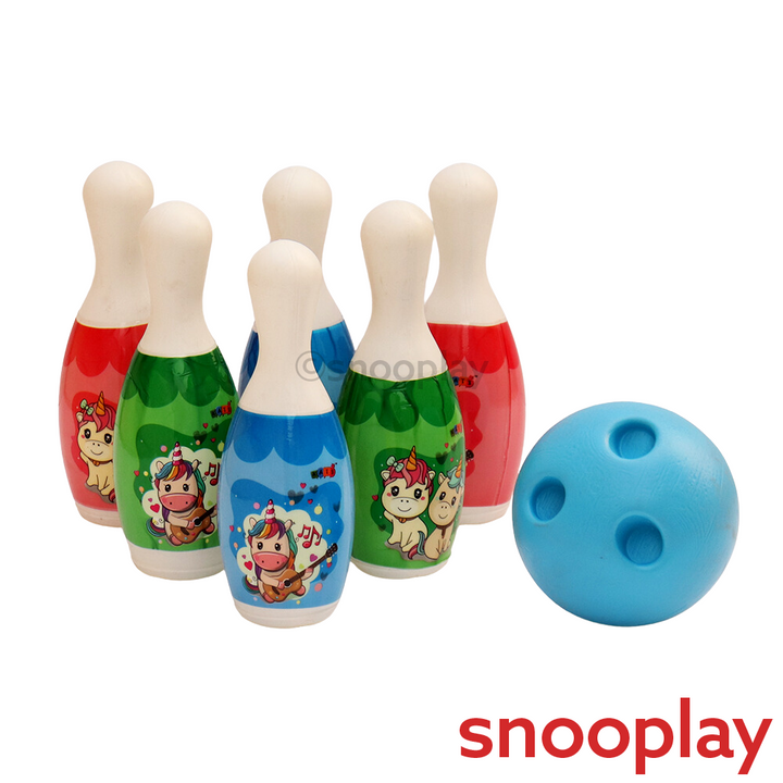 2 in 1 Unicorn Bowling Set