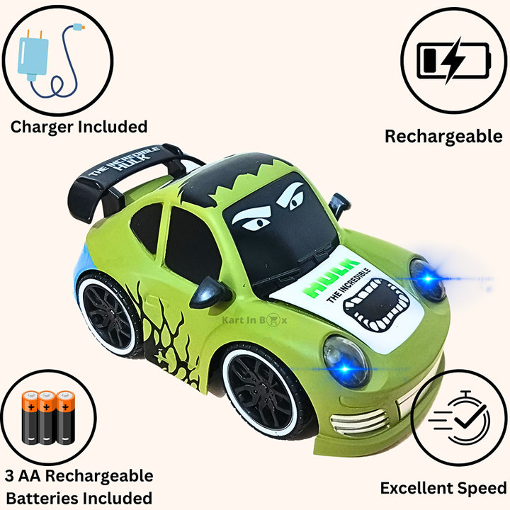 Remote Control Car Charger Included (Hulk)