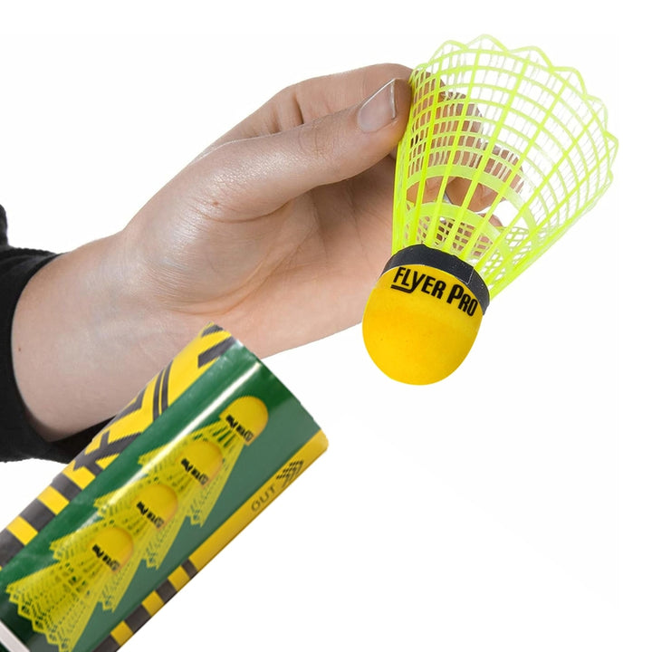 Flyer Pro Plastic Shuttlecock | 10 Shuttles in a pack