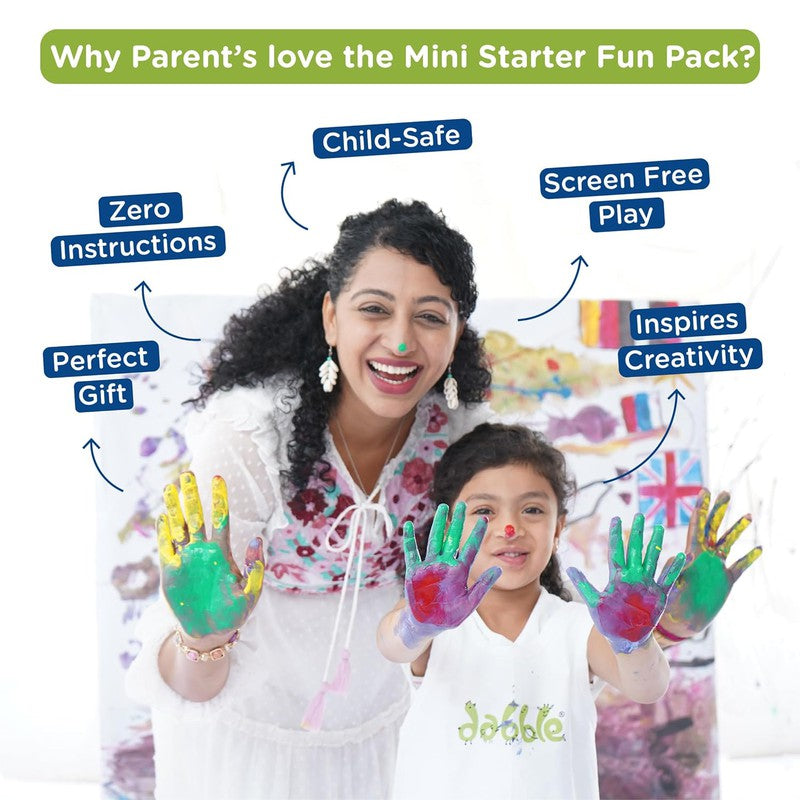 Mini Starter Finger Painting Fun Pack