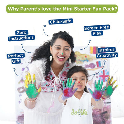 Mini Starter Finger Painting Fun Pack