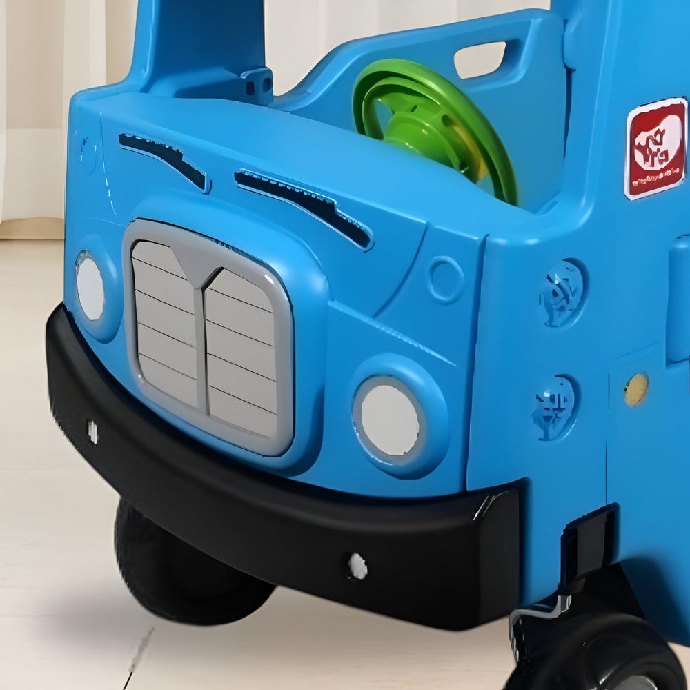 YAYA Bus Roof Top Car Ride On with Lights & Music (1.5-8 Years)
