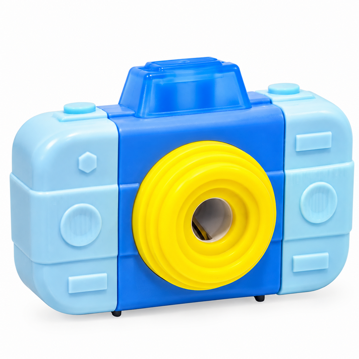 Camera Shaped Pencil Sharpener & Eraser for Kids | 2-in-1 Cute School Stationery | 1 Piece