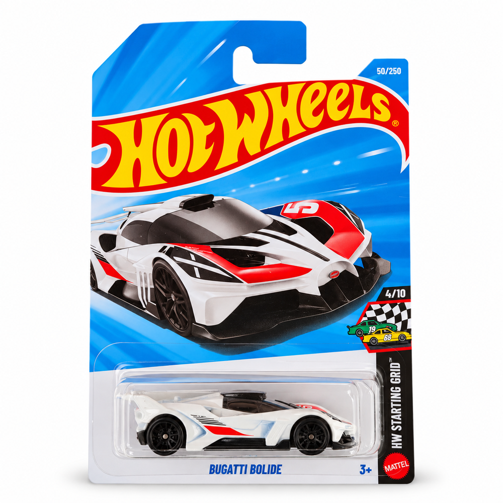 Set of 3 Hot wheels [HW 489] - Bugatti Bolide, Hoto Roto, '98 Honda Prelude