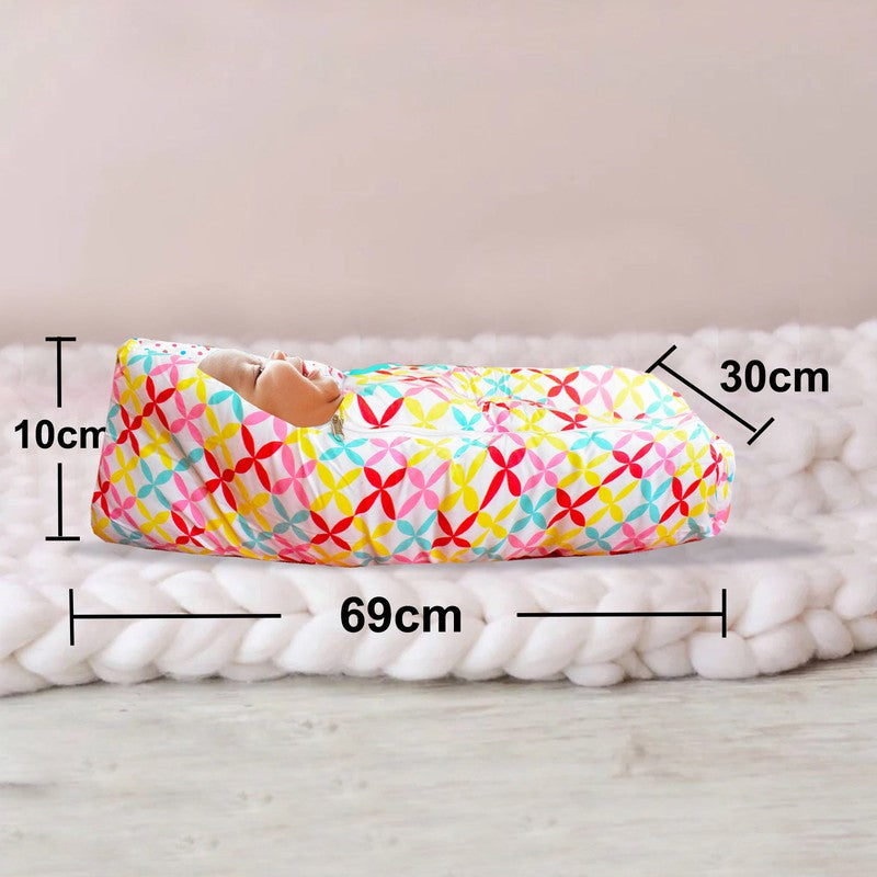 Flower Themed Baby Sleeping Bag Cum Carrying Bag