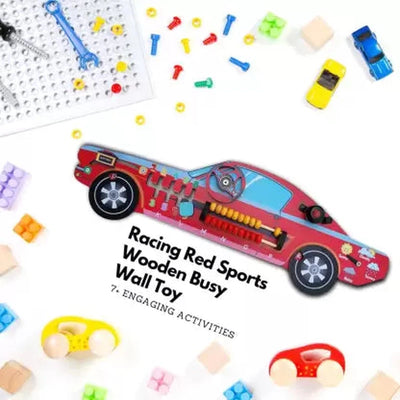 Wooden Racing Sports Car Busy Board Game