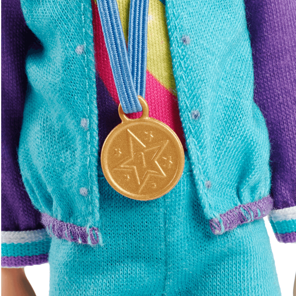 Mattel Original Licensed Barbie Team Stacie Gymnastics Doll with Accessories Playset