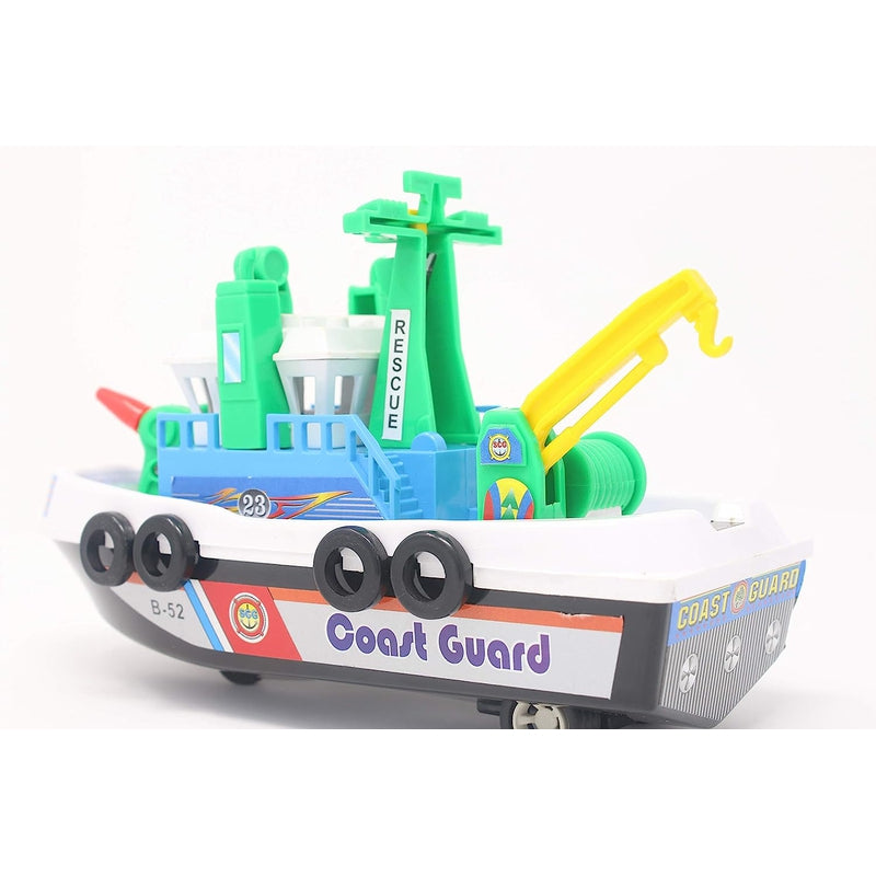 City Harbour Boat Pullback Toy