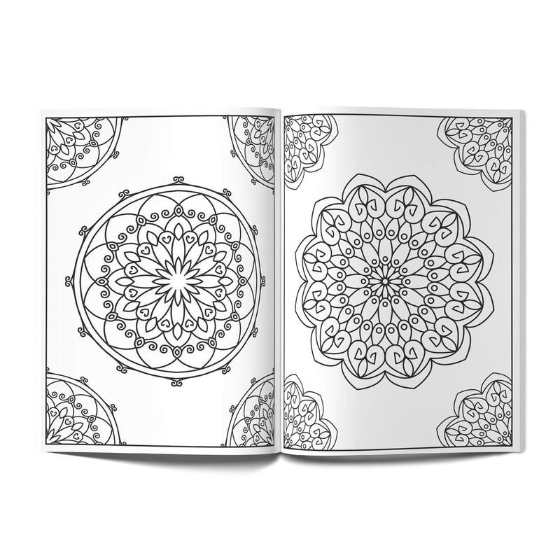 Relaxing Mandala For Kids : Coloring Book