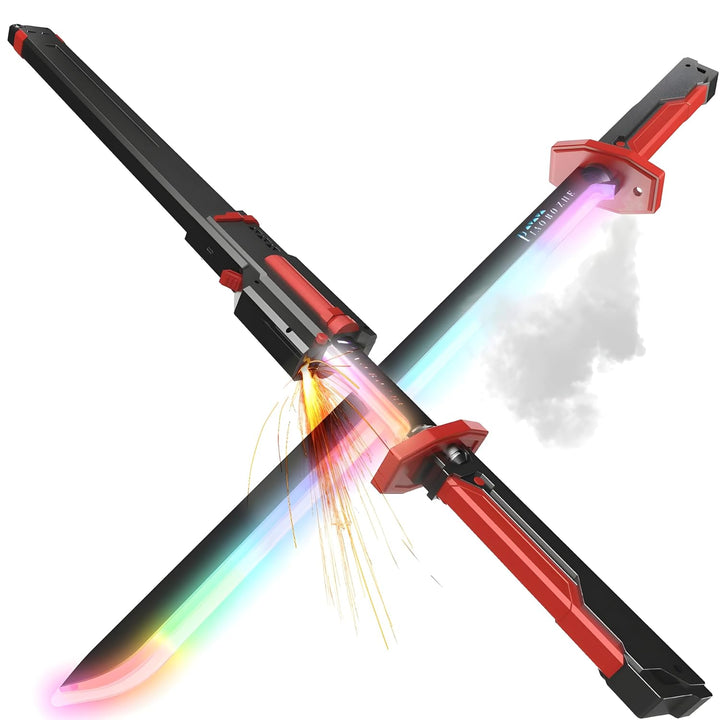 Lightsaber Dazzling Sparking Sword | Lighting Action Toy with Glow & Mist & Sound