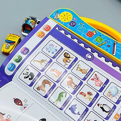 Intelligence Educational Sound Book - Activities with Numbers, Shapes and Animals