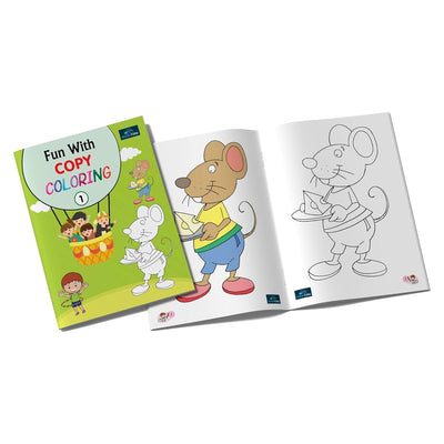 Fun With Copy Coloring Book Part 1 For Kids