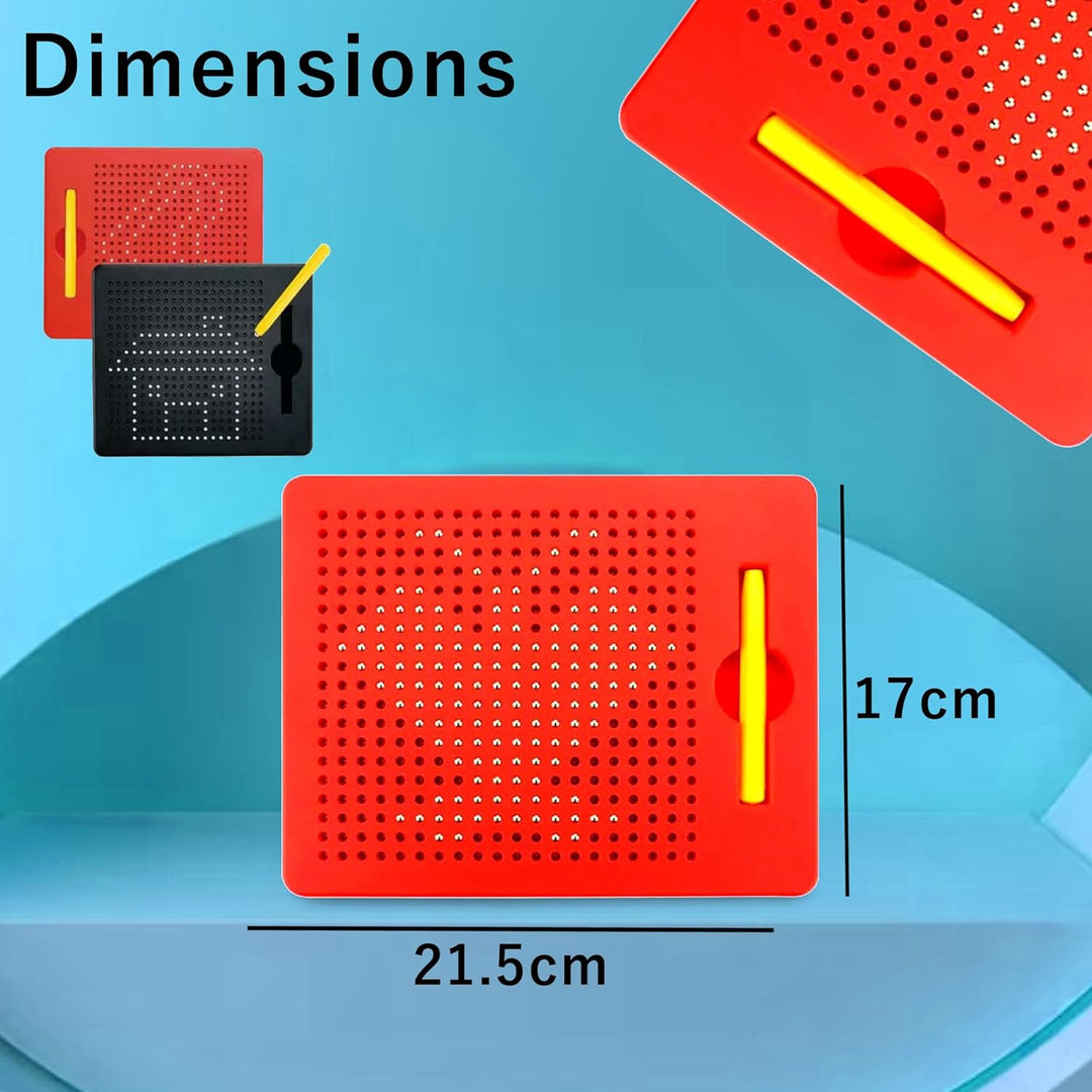 FunBlast Magnetic Drawing Board | Draw Freely Doodle Pad with Magnetic Balls