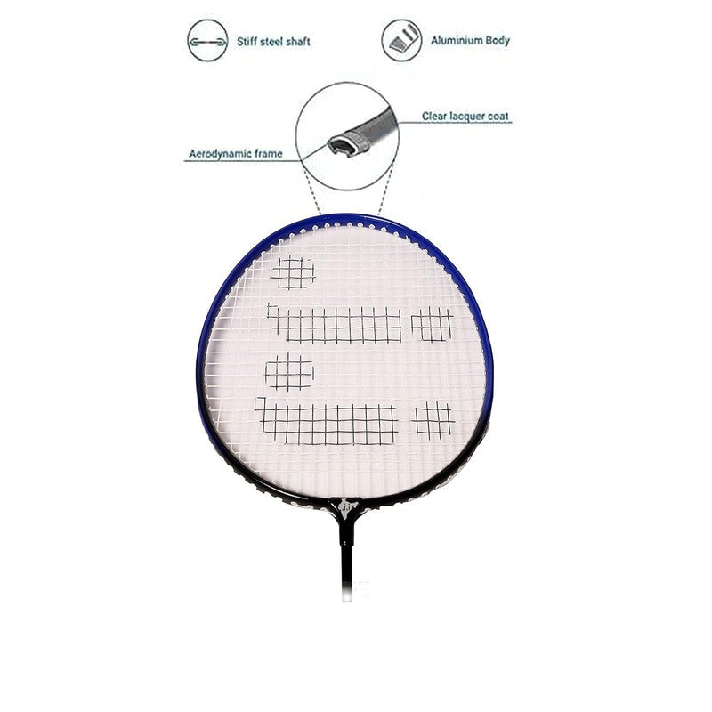 JJ Jonex Ayush Aluminum Badminton Single Rackets Light Weight with Full Cover