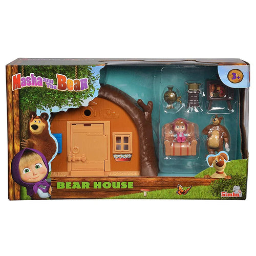 Simba Masha and The Bear - Bear's House Playset (3-6 Years)