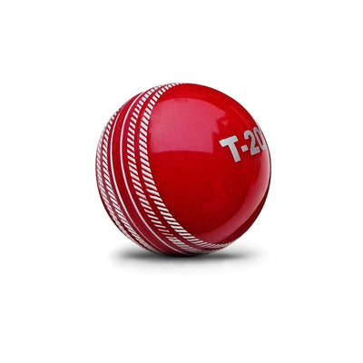 Jaspo Cricket Ball (2 Balls) (Red) | All Ages