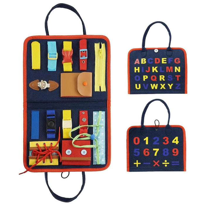 Kidology Alphabets and Numbers Busy Board