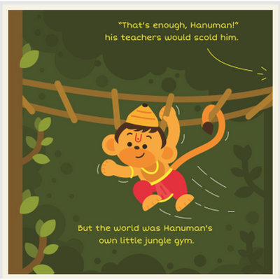 Hanuman and His Hidden Powers Story Book