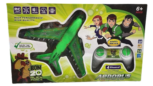 Happy Routes Aerobus Rapid Control Plane with LED Lights & Sounds