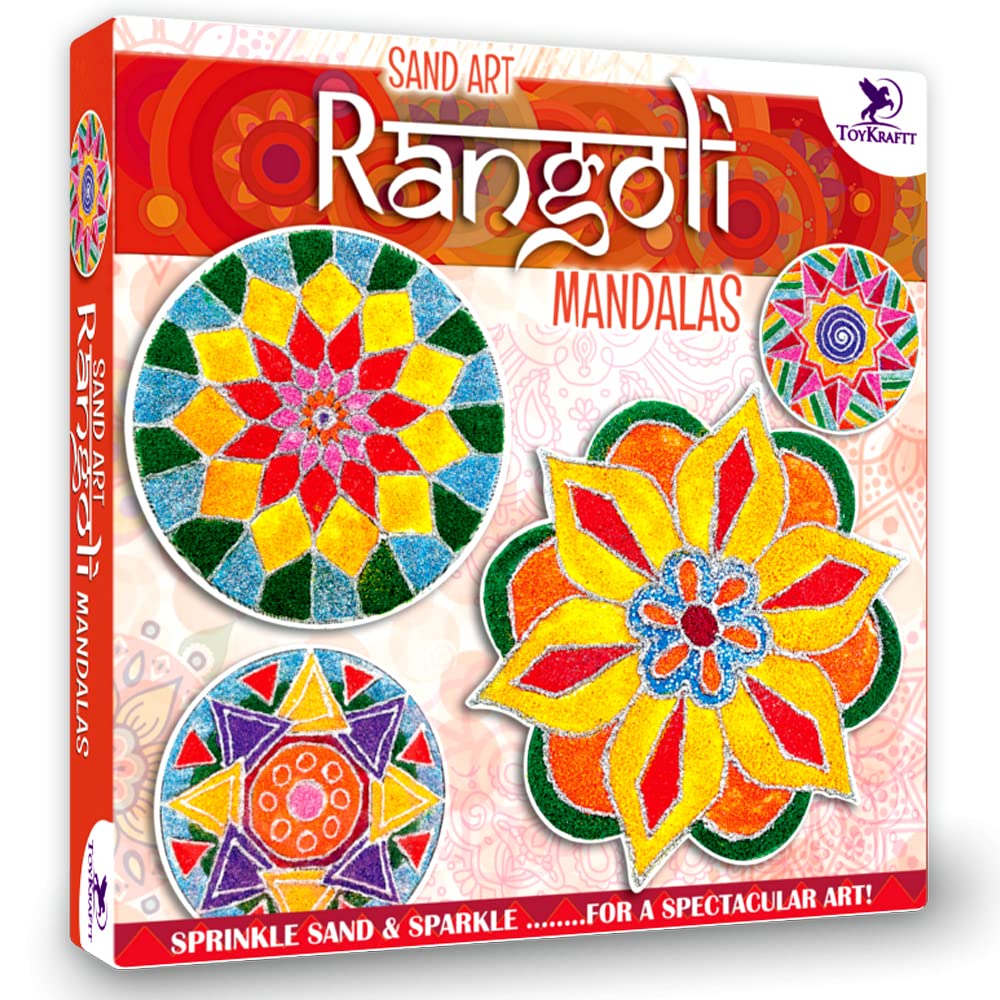 Sand Art Kit Rangoli Mandala