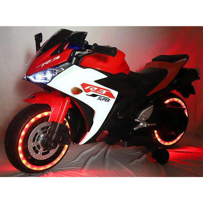 Red Ride-On | Rechargeable Battery Operated | R3 Bike (COD Not Available)