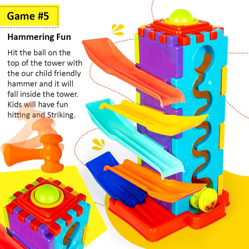 Ratna's 5-in-1 Activity Tower (3-6 Years)