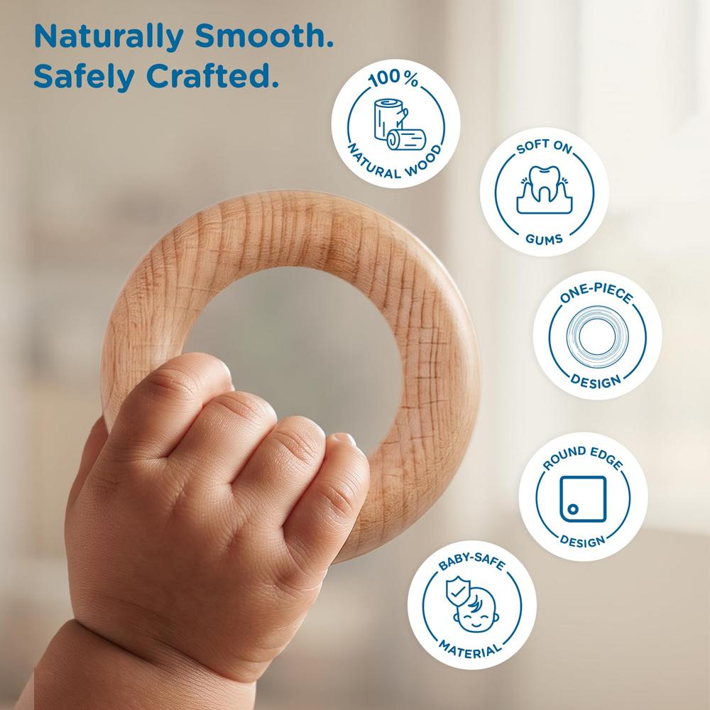 Mee Mee Fruity Bite Silicone Baby Teether | Multi-Textured Silicone Teether | Freezer & Sterilizer Safe