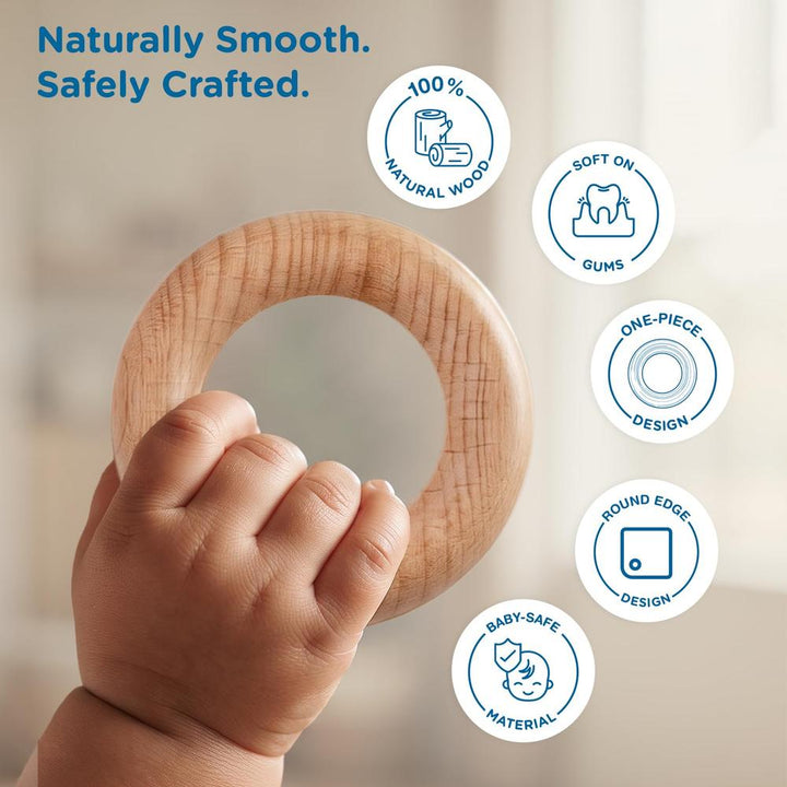 Mee Mee Fruity Bite Silicone Baby Teether | Multi-Textured Silicone Teether | Freezer & Sterilizer Safe