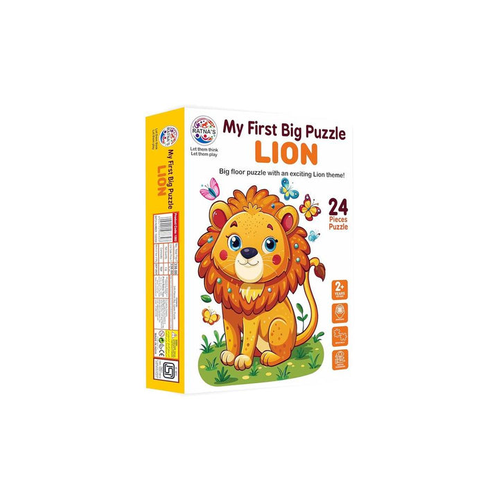Ratna's My First Big Puzzle - Lion I 24 Pieces Jigsaw Puzzle