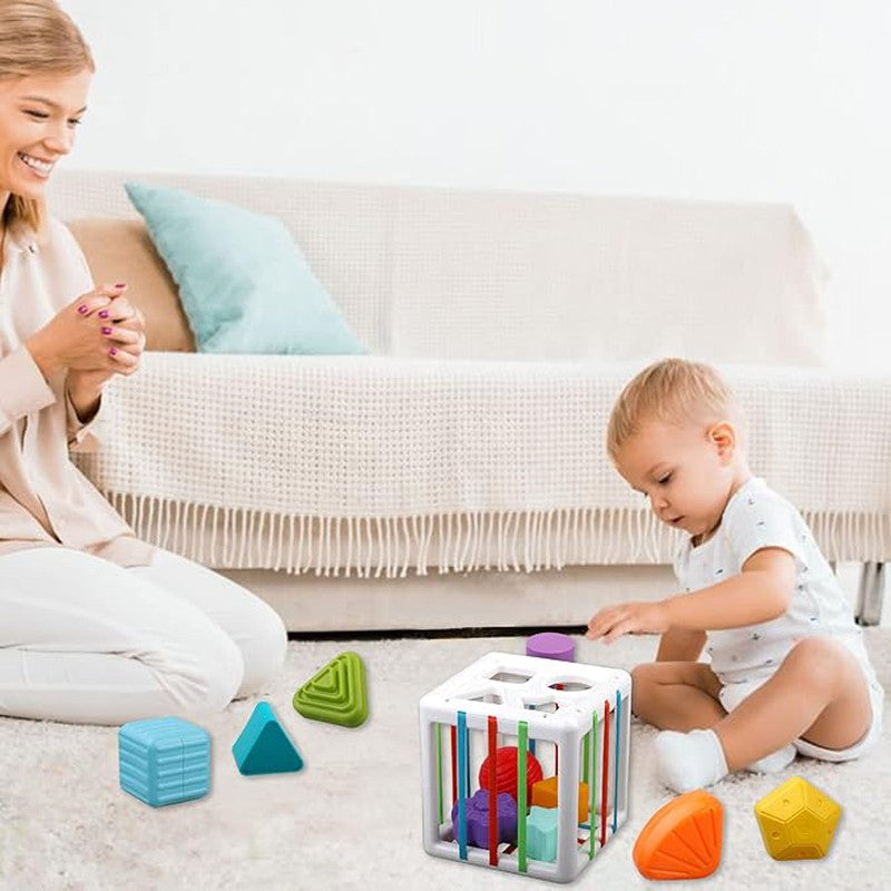 Baby Early Educational Toys Sorting Shape Games for Fine Motor Skills