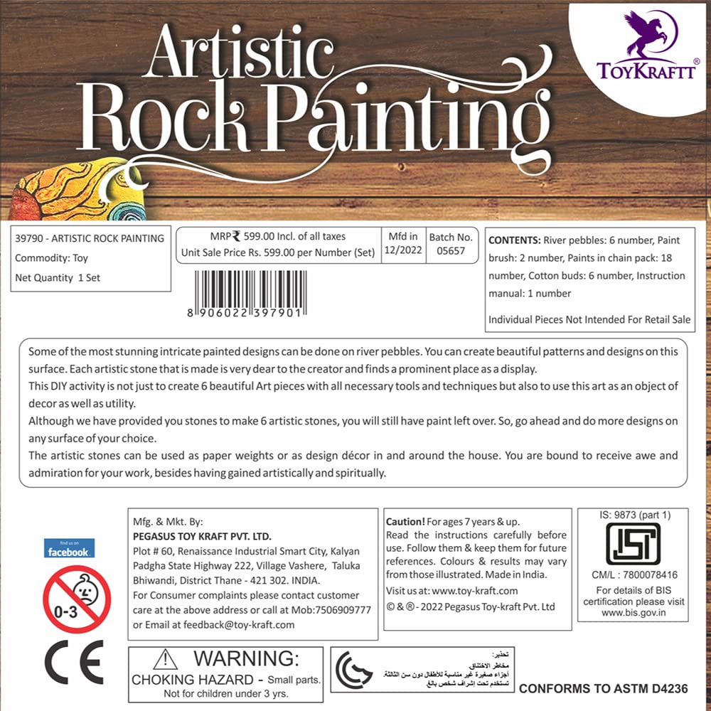 Rock Stone Painting Kit