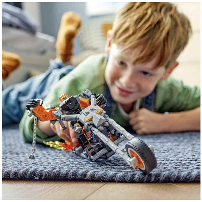 Buy Lego Marvel Ghost Rider Mech Bike Construction Set - 264 Pieces ...