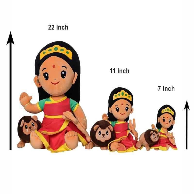 Durga Devi Large (22 inch) Huggable Plush Toy