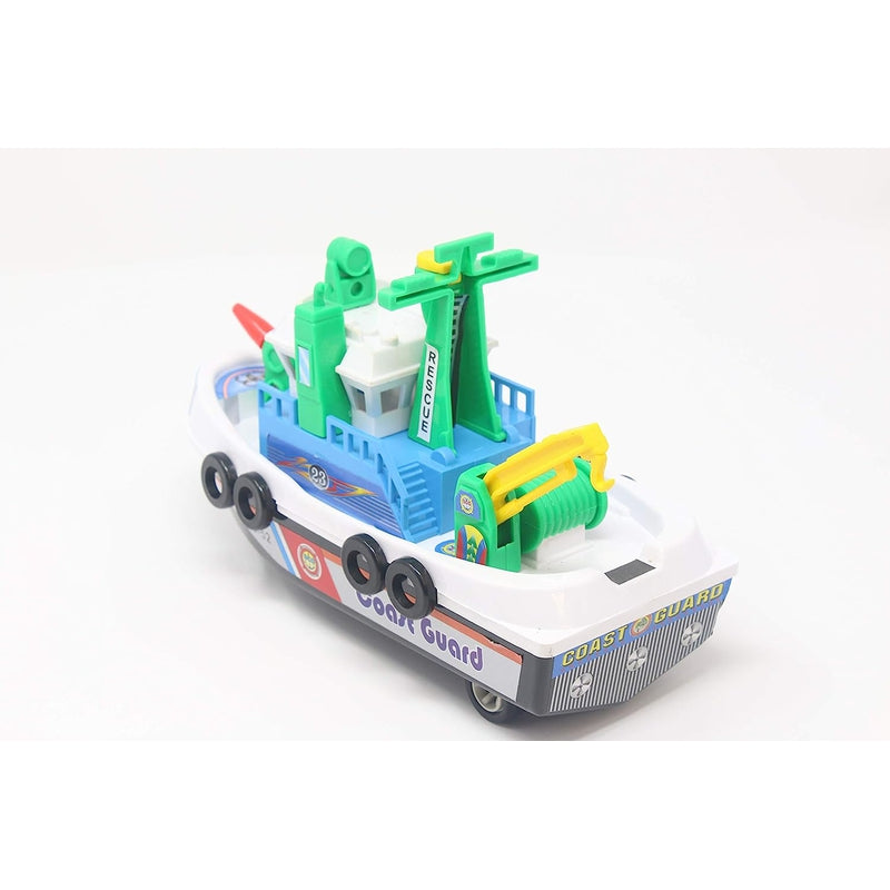 City Harbour Boat Pullback Toy
