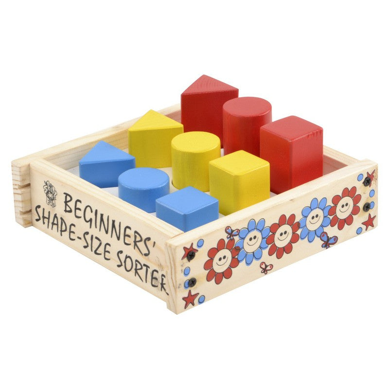 Beginner's Shape Size Sorter (1-2 Years)