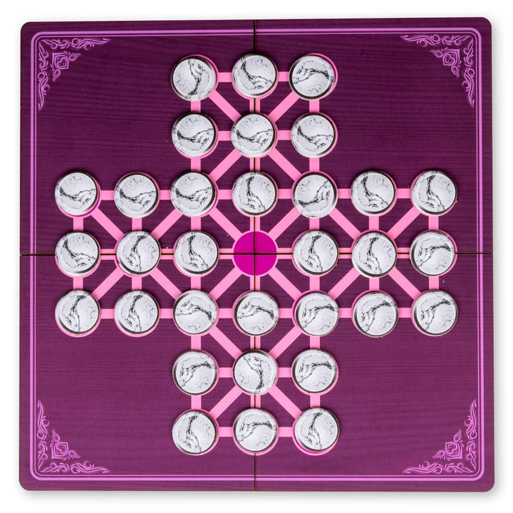 Ratna's Pocket Brainvita Travel Board Game I Portable Game