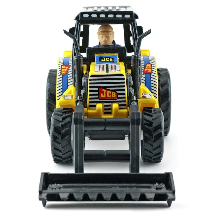 Farm Plough Tractor Maintenance Free Pullback Spring Action Race Toy