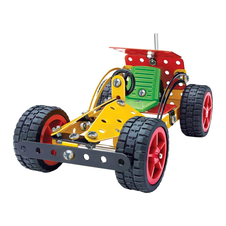 Toy Box by Ratna MEC-O-TEC Set 2 – Metal Construction Toy & Building Set | 152 Pieces | 7 Models